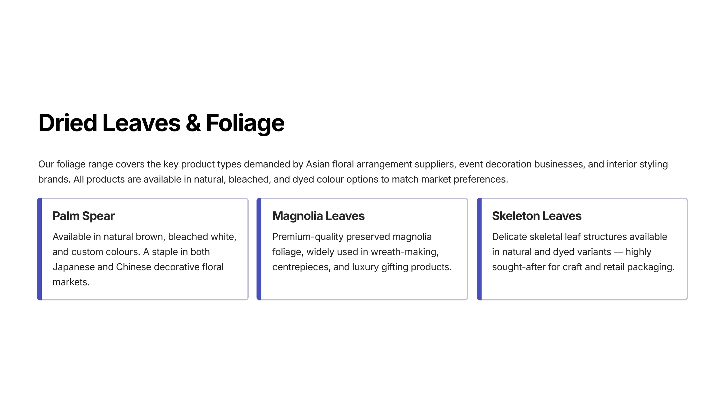 5 Dried Leaves and Foliage